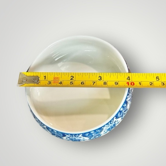 KLM Airlines DELFT Porcelain Blue & White Small 4 In Bowl By Marcel Wanders New - Picture 3 of 13